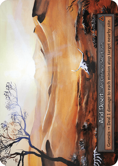 Arid Desert